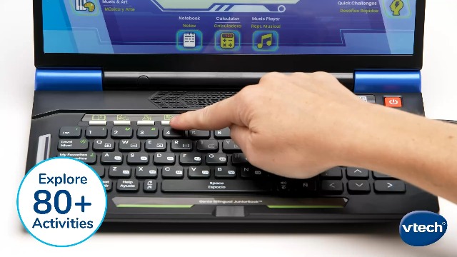 Amazon.com: VTech Genio Bilingual JuniorBook Learning Laptop for